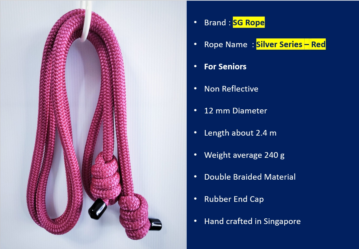 Silver Series – Red Flow Rope - Rope Flow . Sg